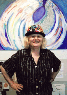 Diane Rusnak with "Wings"